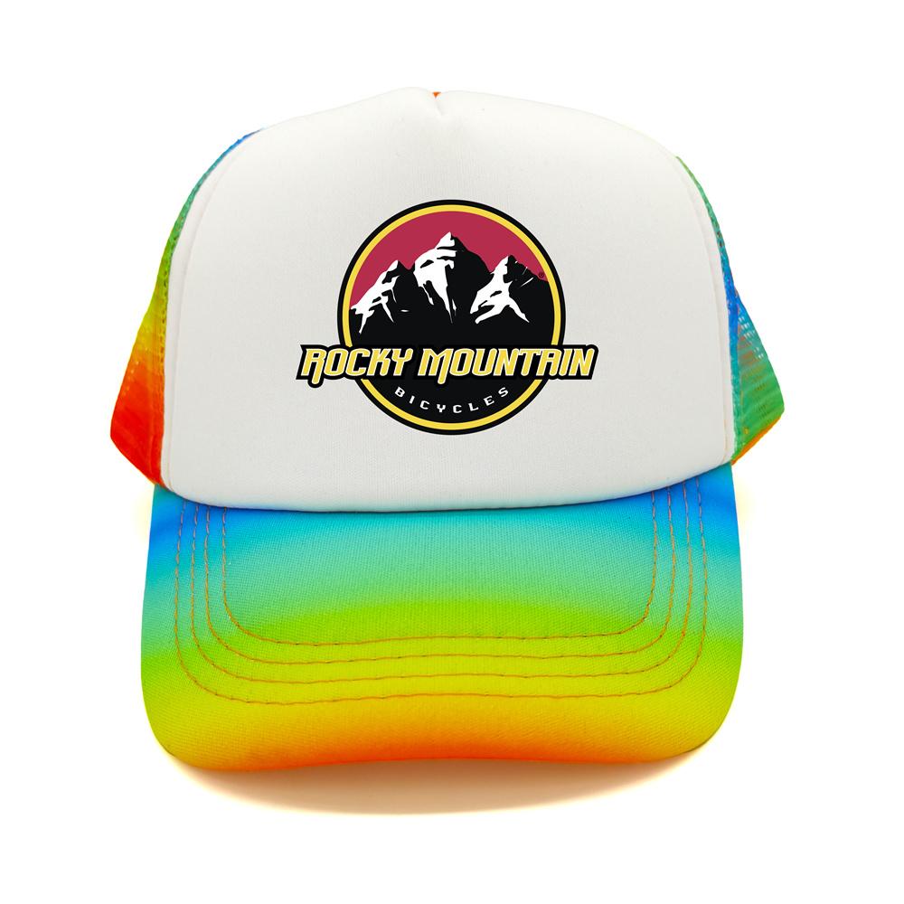 Rocky Mountain Bike Trucker Cap Unisex Funny Rocky Mountain Hat Baseball Cap Cool Summer Unisex Mesh Net Caps