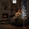 FLASH CHRISTMAS TREE BIRCH LED CHRISTMAS DECORATION 150CM 120 LED Cold