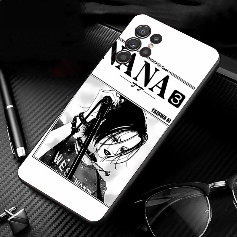 Phone Case For Samsung Galaxy S26 S25 S24 S23 S22 Ultra S23 S22 S25 Plus S24FE S23FE S26Edge Nana Osaki Anime