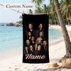 The Vampire Diaries Individuell bedrucktes Strandtuch Personalisierbares weiches Handtuch für Schwimmen Strand Reisen