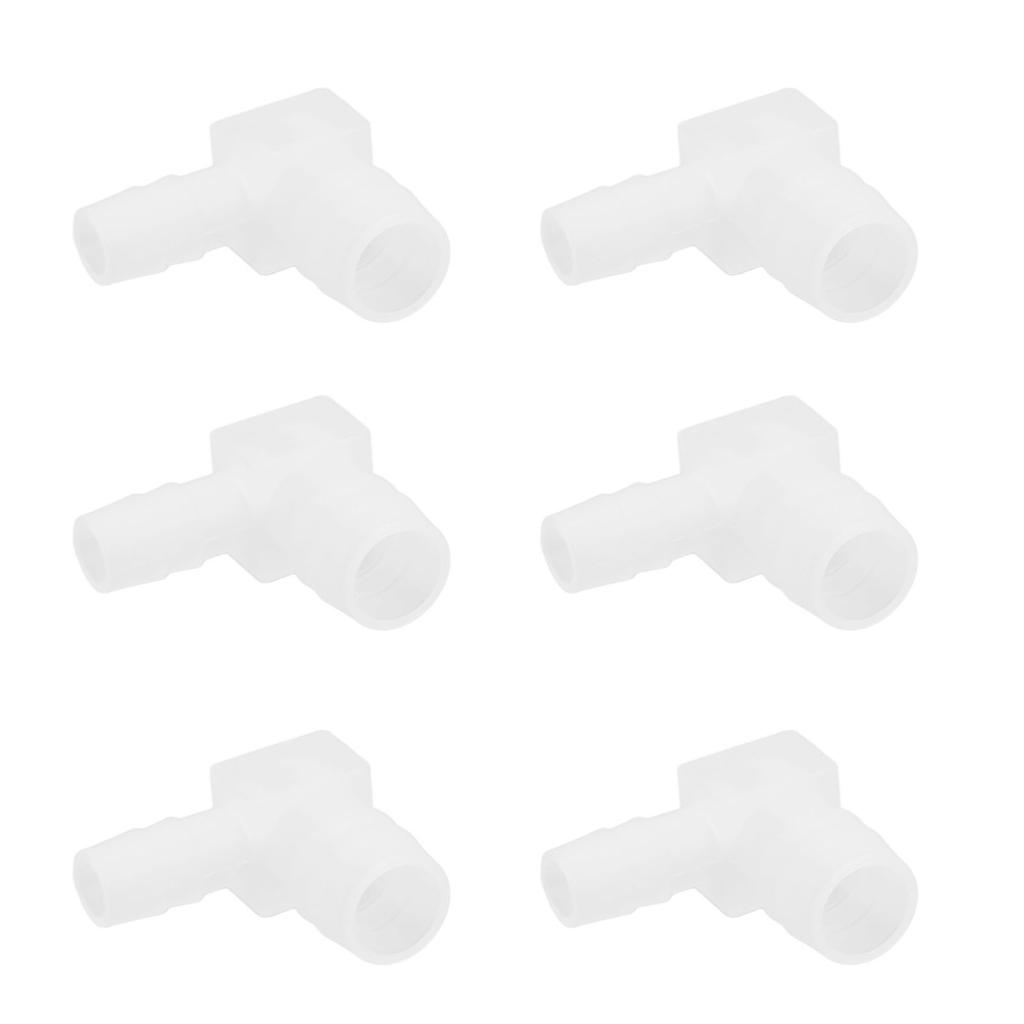 20 stk Akvarieslangeadapterfittings Profesjonell Sikker 90 Graders Albue L-kobling for Akvarium