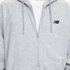 New Balance Uni Essential Small Logo Hoodie Zip Up Nbmdfco103 2 Types 1 Pack