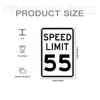 1pc R2 55 MPH Speed Limit Vintage Metal Sign, H.I.P. Funny Gift for Colleagues, 8x12in Unframed Indoor Outdoor Decor