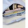 Ladies' Fashionable Large Capacity Crossbody Bag with Adjustable Shoulder Straps and Zipper Closure - Made of Durable Polyester Material
