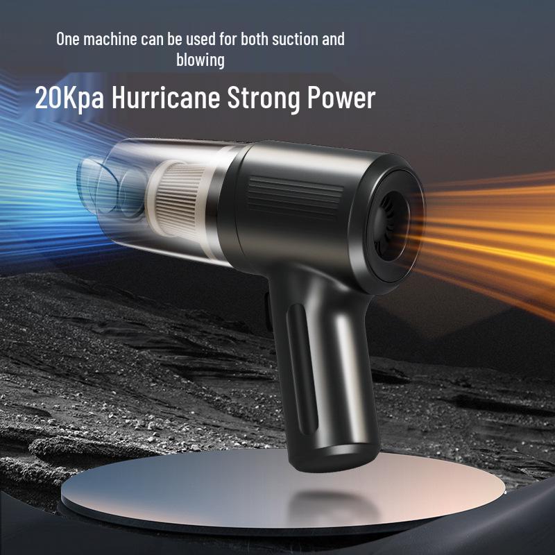 Wireless Multi-Function Handheld Car Vacuum: High-Power Portable Suction & Blowing All-in-One Cleaner