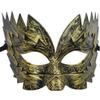 Men Gold Roman Soldier Mask Vintage Masquerade Mask Venetian Mardi Gras Phantom Opera Eyemask Rave Accessory