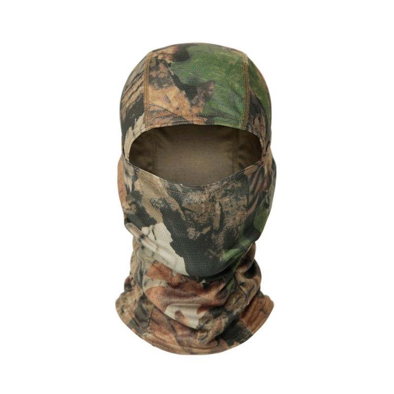Camouflage Sturmhaube Radfahren Vollgesichtsmaske Outdoor-Sportarten Jagd Wandern Skimaske Motorradhelm Innenmütze