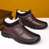 Men's Cotton Shoes Winter Velvet Warm Men's  Soft Sole Non-slip Middle-aged and Elderly Dad Fashion Men's Shoes