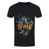 Def Leppard T-Shirt Shatter Band Offiziell Neu Schwarz