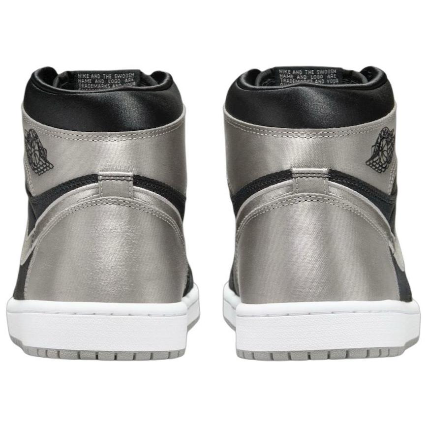Air Jordan 1 Retro High OG Satin Shadow Damen Sneaker Grau Schwarz Mittelgrau FD4810-010