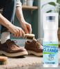 Domain King White Shoe Cleaner & Whitener with Brush - Maintains Sneakers, Sports Shoes, and Edges
