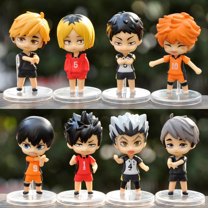 Character Haikyuu Model Toy Cute Cartoon Children Birthday Holiday Gift Figure