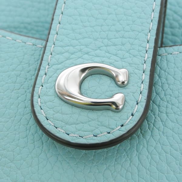Smartphone Wallet Outlet Card Case Coin Case Coin Purse Brand Leather Black Essential Fawn Wallet CJ866 [Coach] Women's (LH/FADEDBLUE/Blue) [Item]