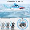 RC Stunt Car Amphibious RC Car for Kids 2 In 1 RC Boat 2.4GHz 360 Degrees  Rotate All Terrains Xmas