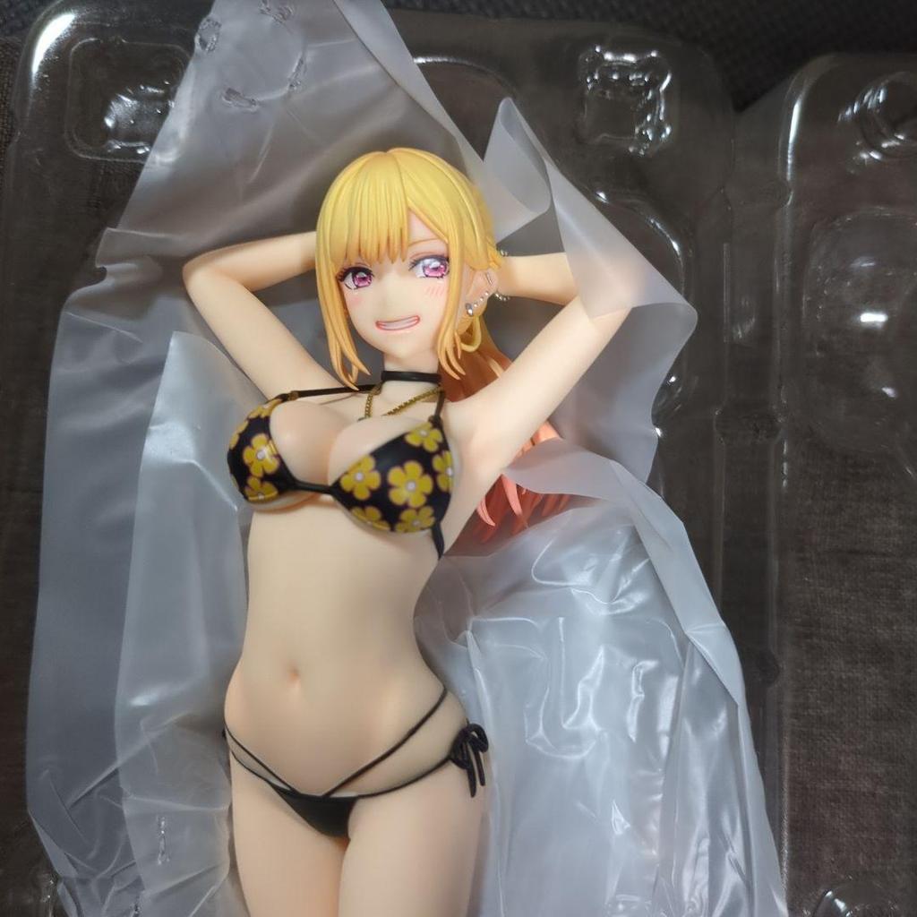 [USED] Dress-up Love Kitagawa Marin Swimsuit Version Figure