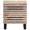 VidaXL Bedside Table, Bedside Cabinet with Storage, Nightstand, Indoor Bedroom Furniture, Wood of 377432