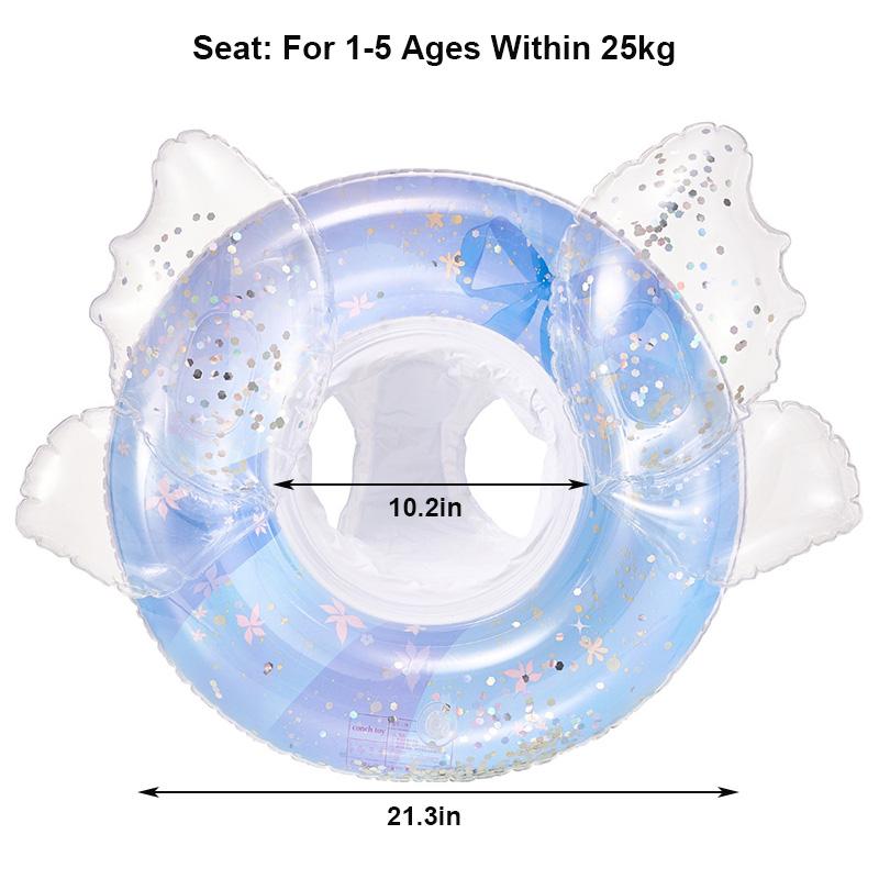 Rooxin Baby Swim Ring Tube Inflatable Swimming Ring Seat For Kid Swimming Circle Float Swim Pool Beach Water Play Equipment