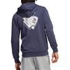 adidas Trae 2 Doubt H Grafikdruck Hoodie mit Kängurutasche Langarm Herren Hoodie Blau HG4437