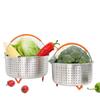 Handle Pot Accessories Steamer Basket Fruit Cleaning Basket Rice Cooker Steamer Food Steamer