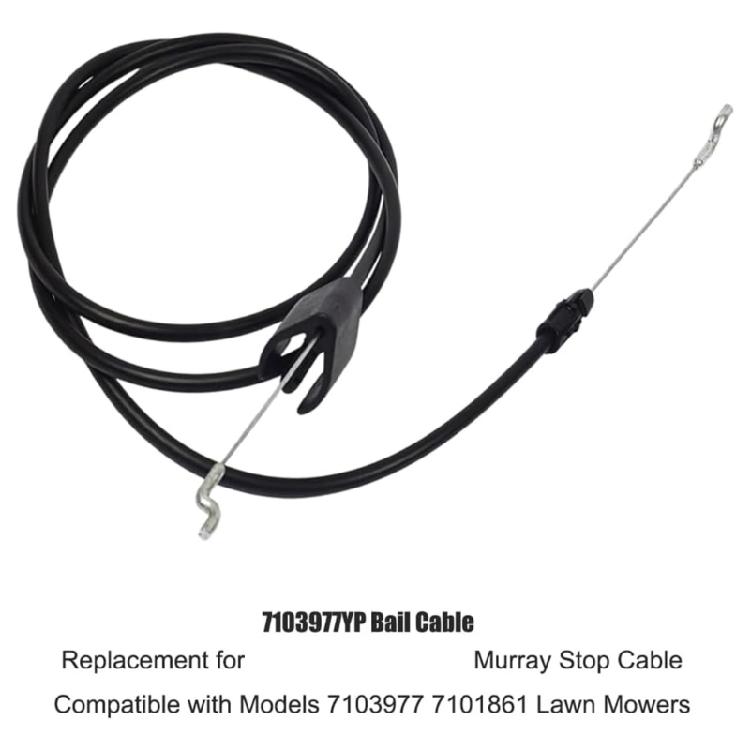 Lawnmower Equipment Cable Replacement 7103977YP Bail Cable Assembly for 7103977 7101861 Lawnmower Accessories