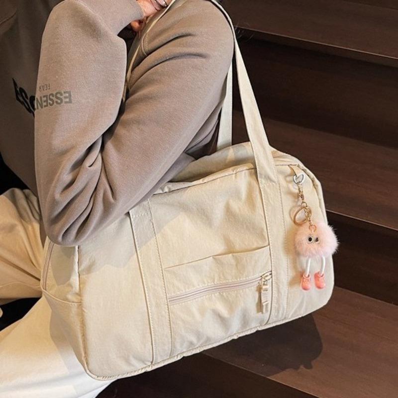 Stylish and Personalized Large-capacity Shoulder Women's Bags, New Lightweight Handbags, Casual and Simple Travel Bags