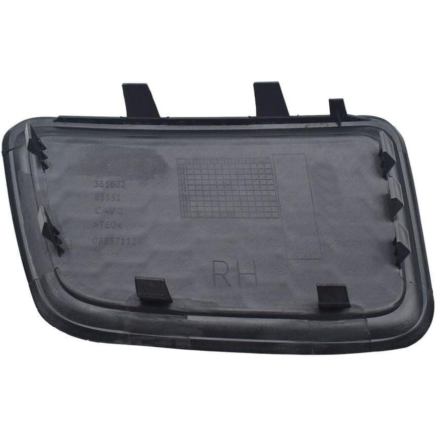 1 pièce Cache-Insert Crochet de Remorquage Grille Avant Basse pour Jeep Grand Cherokee 2014 2015 2016 Insert de Crochet de Remorquage Grille Avant Basse (Droite (Passager)