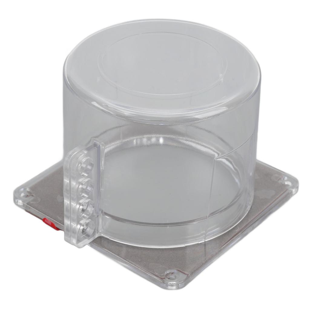 Emergency Stop Button Cover Lockout Transparent Visual Plastic Stop Push Button Protection Cover