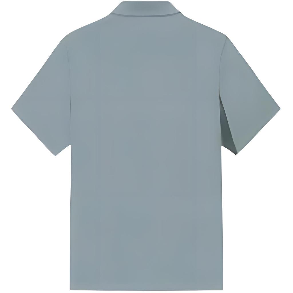 Anta Comfortable Casual Simple Versatile Letter Print Short Sleeve Polo Shirt Men tops Green 952527138-4