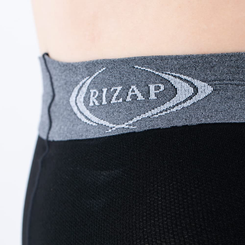 RIZAP Shape Compression Burn More Calories While Length [Gunze] Leggings, Leggings, Walking, 10-minute Leggings, Women's, Winter, M-L