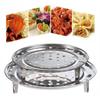 New Insulated Cookware Stainless Steel Three-leg Steamer Tray Shelf