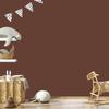 Wallpaper Solid Rust Backgrounds for Living Room and Bedroom 50x1000
