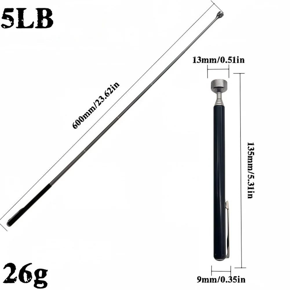 Telescopic Magnetic Pickup Tool With Strong Magnet For Retrieving Metal Objects In Tight Spaces For Home Garage And Workshop