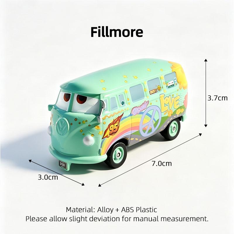 Cars Lightning McQueen Mater Sally Doc Hudson Chick Hicks Ramone Fillmore Diecast Alloy Toy Car Model For Kids Collection Gift