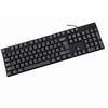 Multilingual USB Wired Keyboard with Russian, Arabic, Spanish, and French Layouts