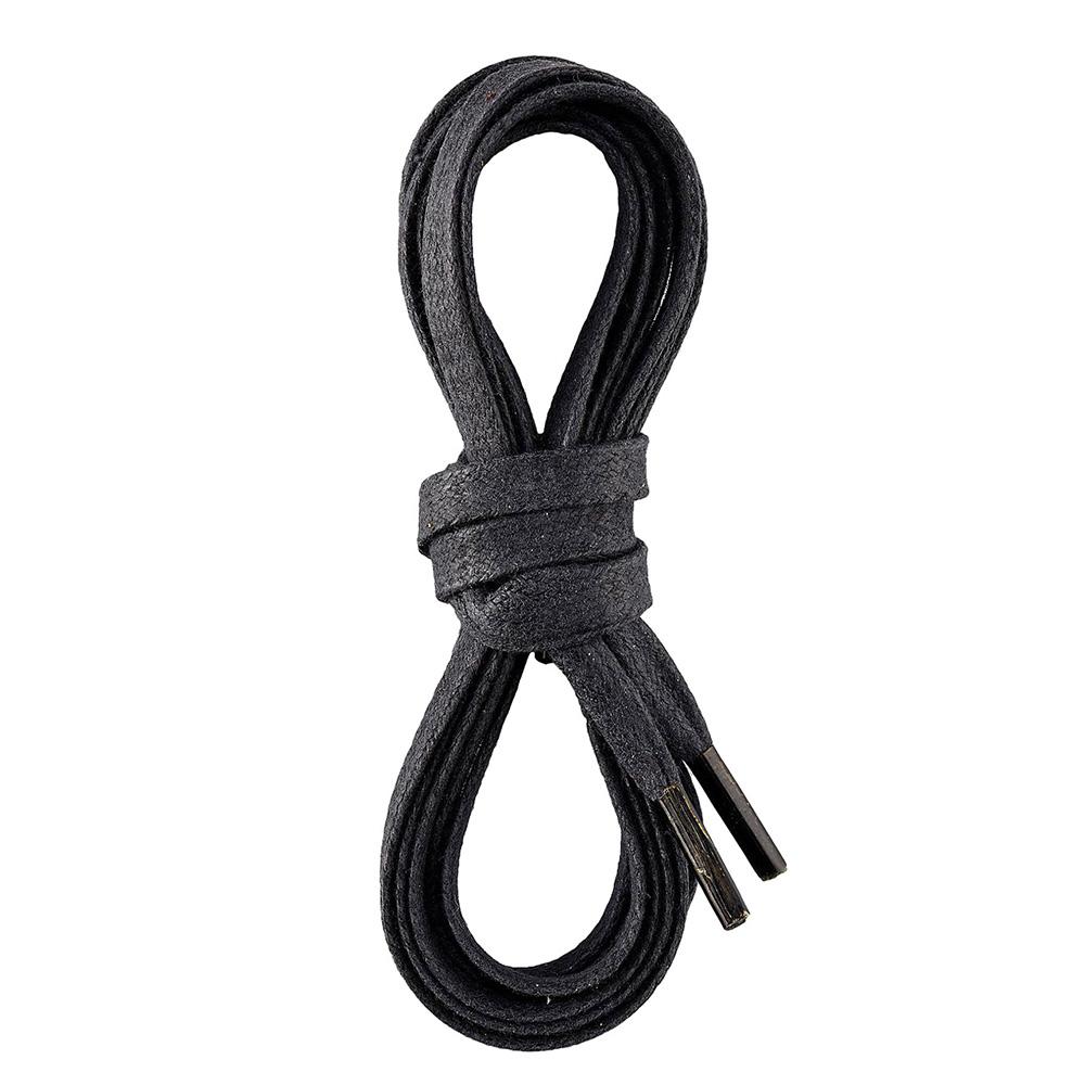 Redwing Flat Waxed Shoelaces - Black