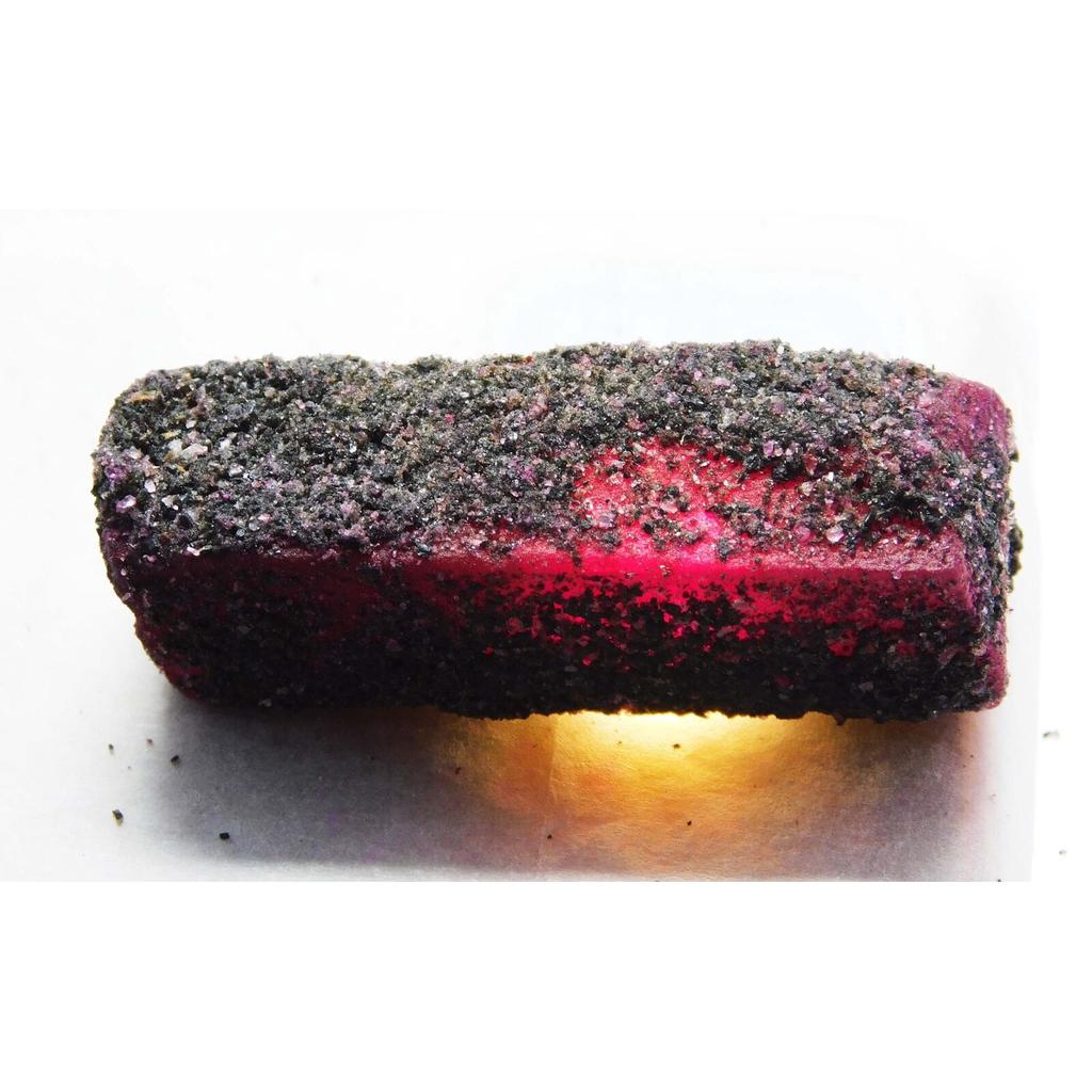 Natural Red Ruby Loose Gemstone 133.25 Ct Uncut Raw Rough Dyed for Lapidary and Gem Collections