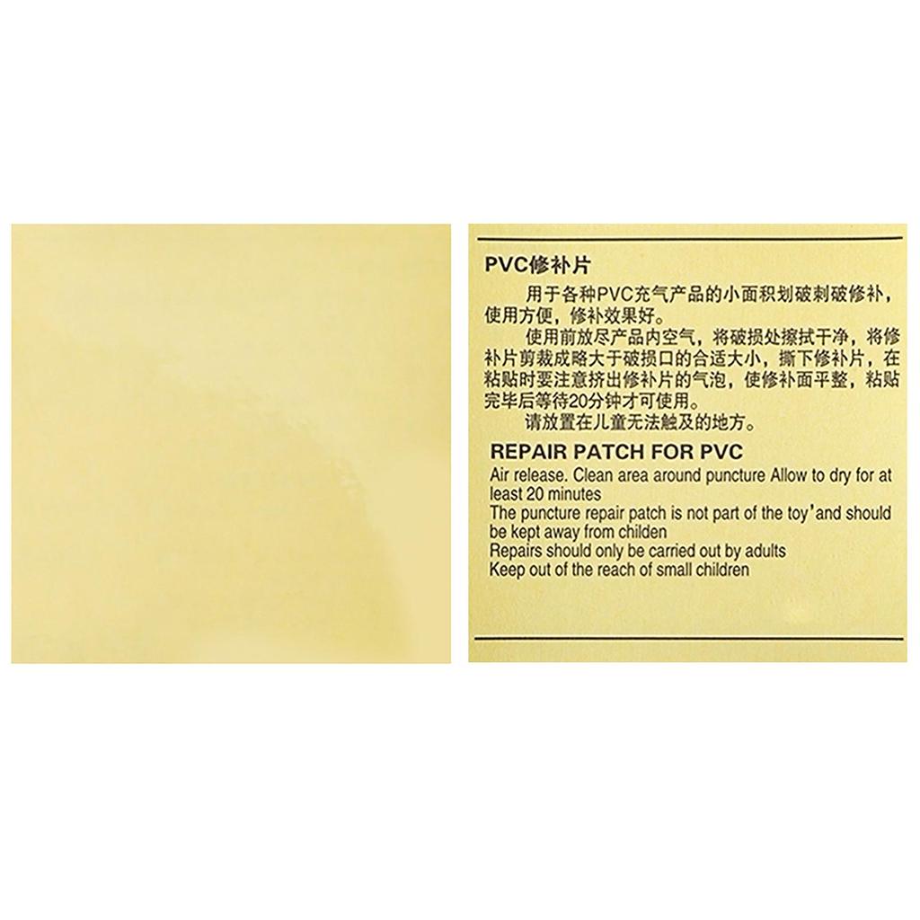 KIT RIPARAZIONE PISCINA COLLA + PEZZE DI POLIESTERE E PVC