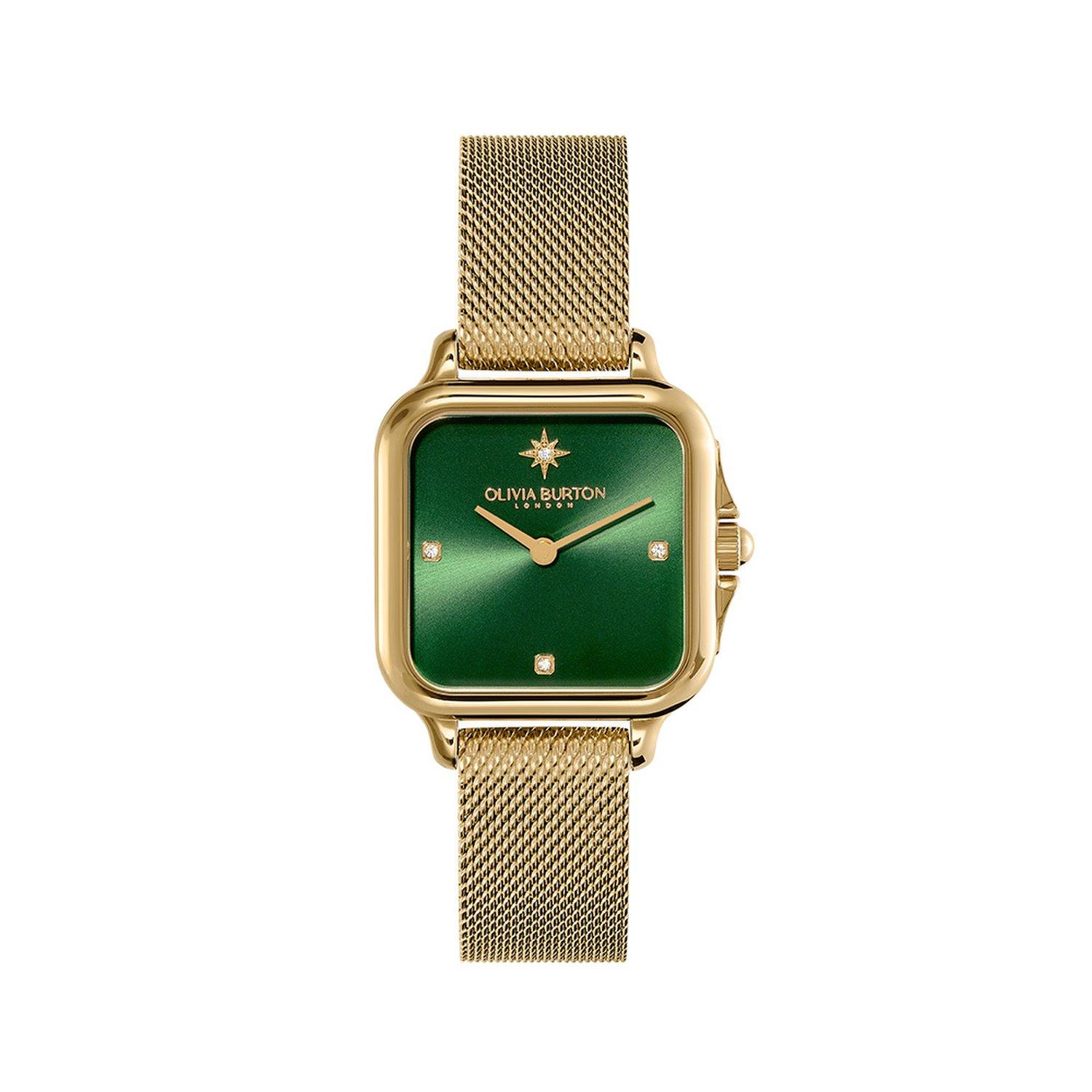 [Olivia Burton] Grosvenor Green (24000087) Women s Watch