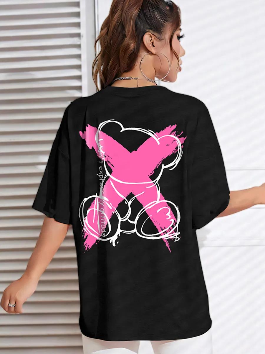 Brooklyn oversized printed T-shirt S