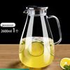 TINGLE High Borosilicate Glass Cold Water Pitcher