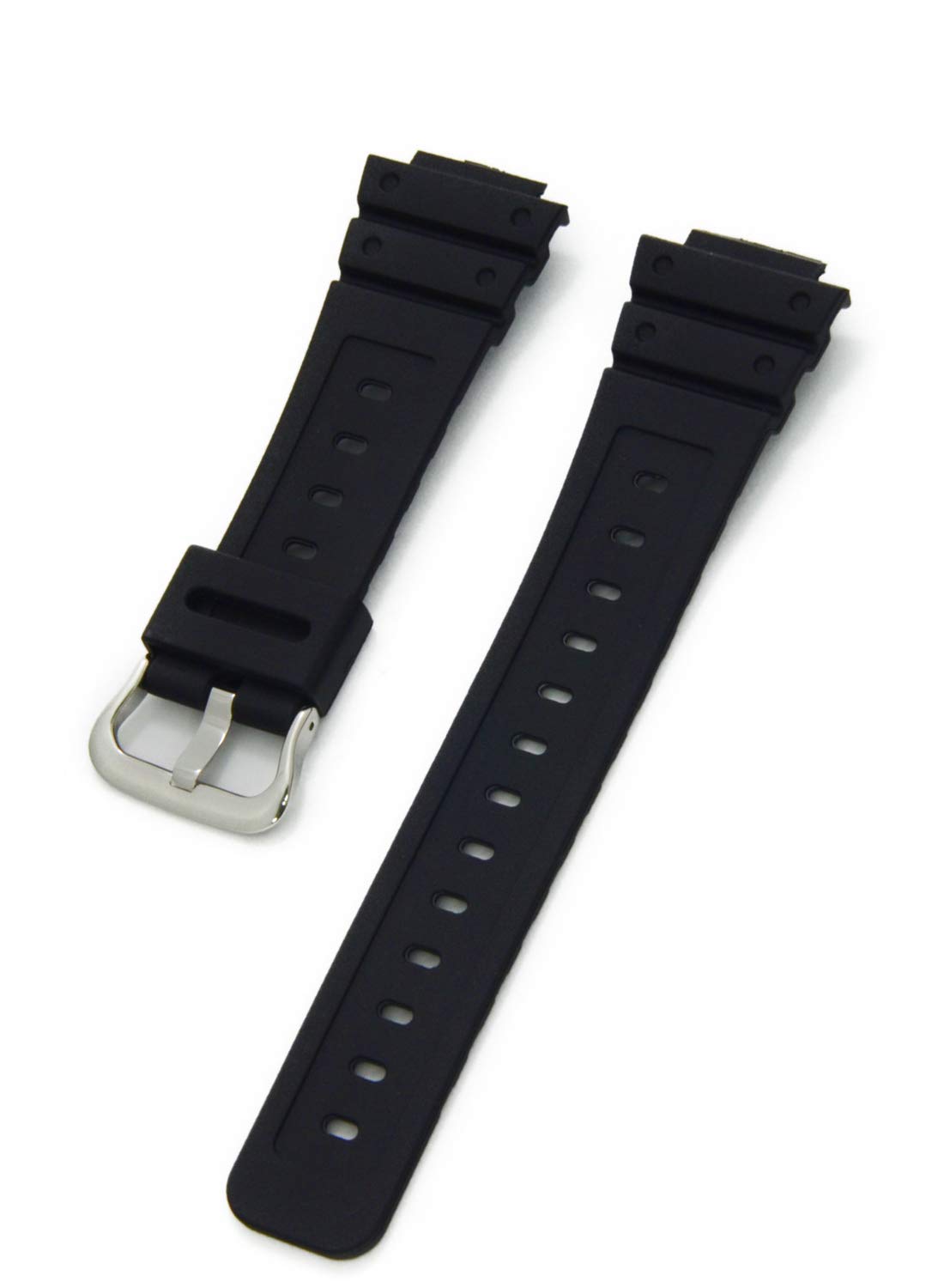 

CASSIS Silicone Watch Fully for 16mm Includes Replacement X1117465019016D Strap, Waterproof, GSK, Diameter, Black, Tool,