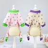 Dog Clothes Autumn/Winter New Four Legged Teddy Small Dog Pet Autumn/Winter Colorful Talk Home Clothes Sleepwear