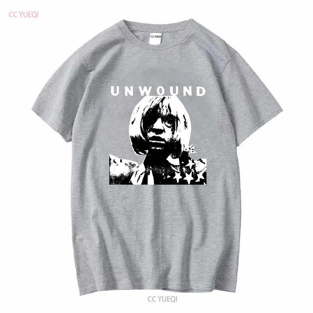 Unwound Band T Shirt Tour 2023 Concert Outfit Merch Sticker Setlist Reunion Jersey Long or Short Sleeves Vintage Washed Unisex