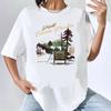 Twin Peaks T Shirt Women Casual Cartoon Graphic Tees Kawaii Hip Hop Grunge Casual Short Sleeve Tshirt Summer Streetwear