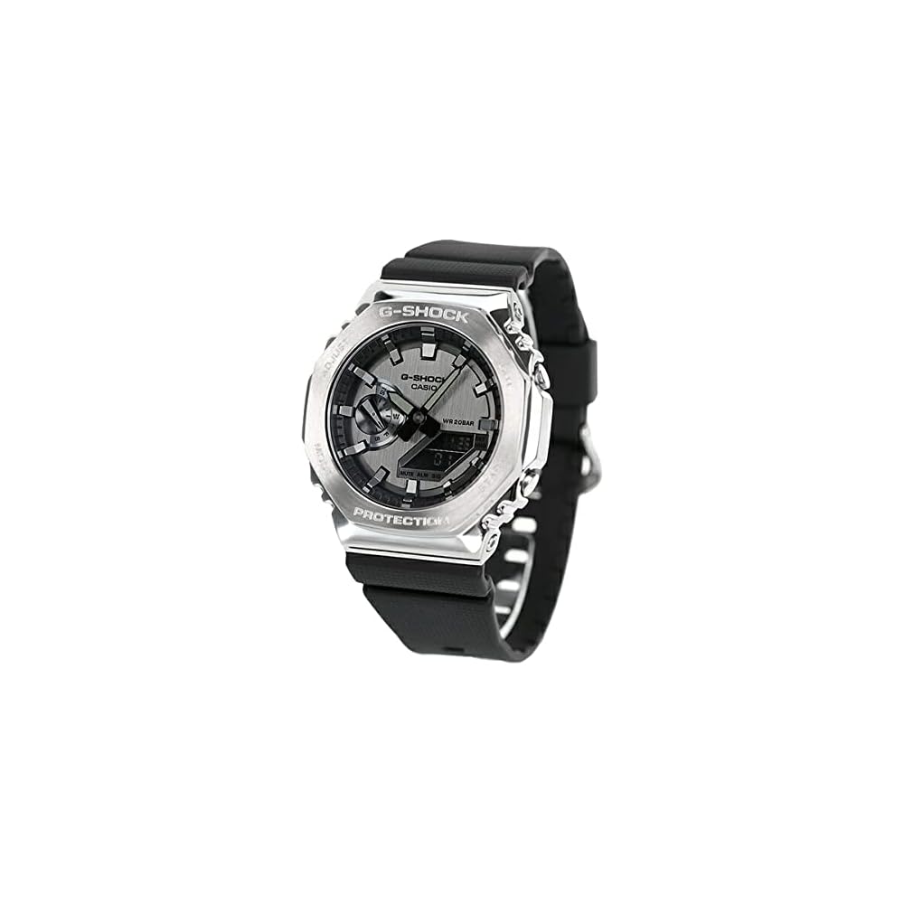 Casio G-Shock GM-2100 Analog-Digital Quartz Men s Watch World Time Black 2100 Series