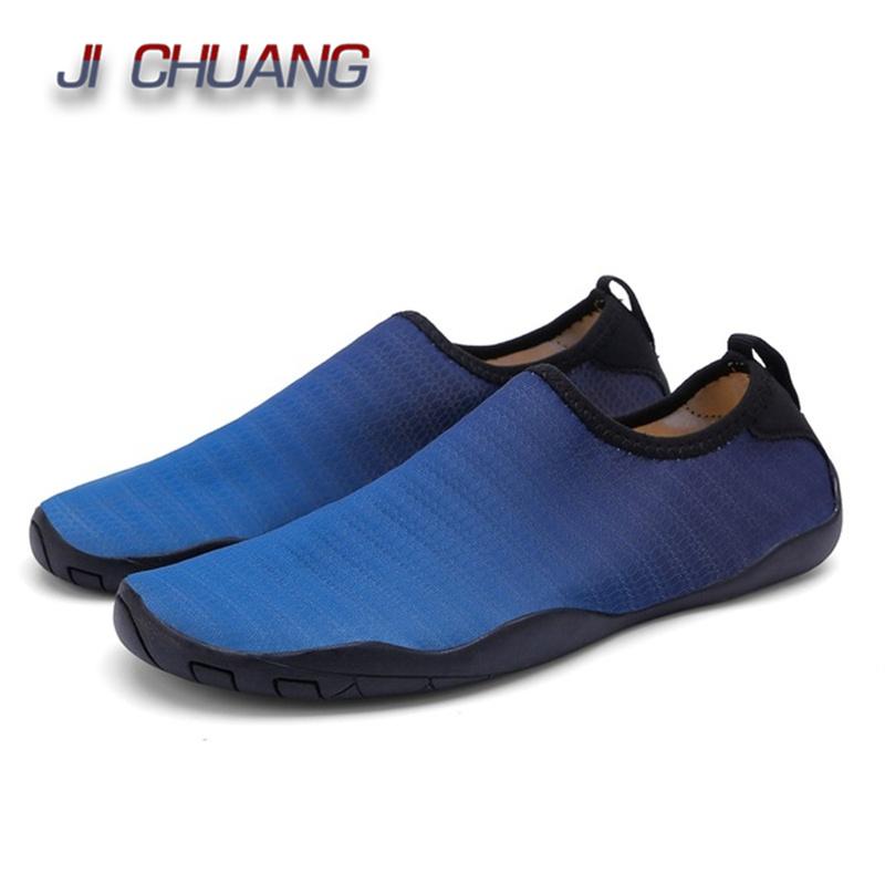 Hot Sell Wide Toe Box Men Upstream Shoes Skidproof Beach Sandals River Sea Minimalist Aqua Shoes for Men Swimming Water Shoes