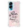 Honor 90 Lite Case on For Funda Honor 90 Lite CRT-NX1 Cover Glitter Dynamic Liquid Case For Huawei Honor90 Lite Phone Case Etui