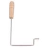 Guitar Hex Wrench Extended 4mm Hex Key Solid Wood Handle Guitar Adjustment Tool for Maintenance