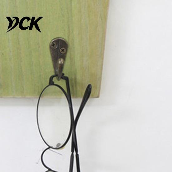 Strong Load Bearing Wood Hooks House Shape Wall Storage Hook, Traceless Adhesive Decorative Wooden Hat And Scarf Rack American Style Hanger