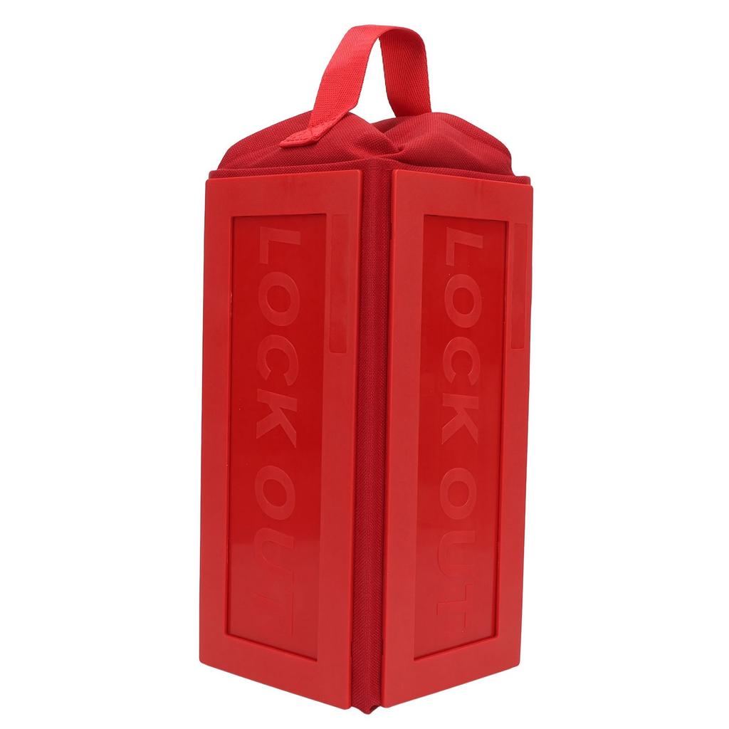 BD D75 Pendant Control Safety Cover Foldable Lockout Tagout Oversized Plug Hoist Control Cover Tear Resistant Lockout